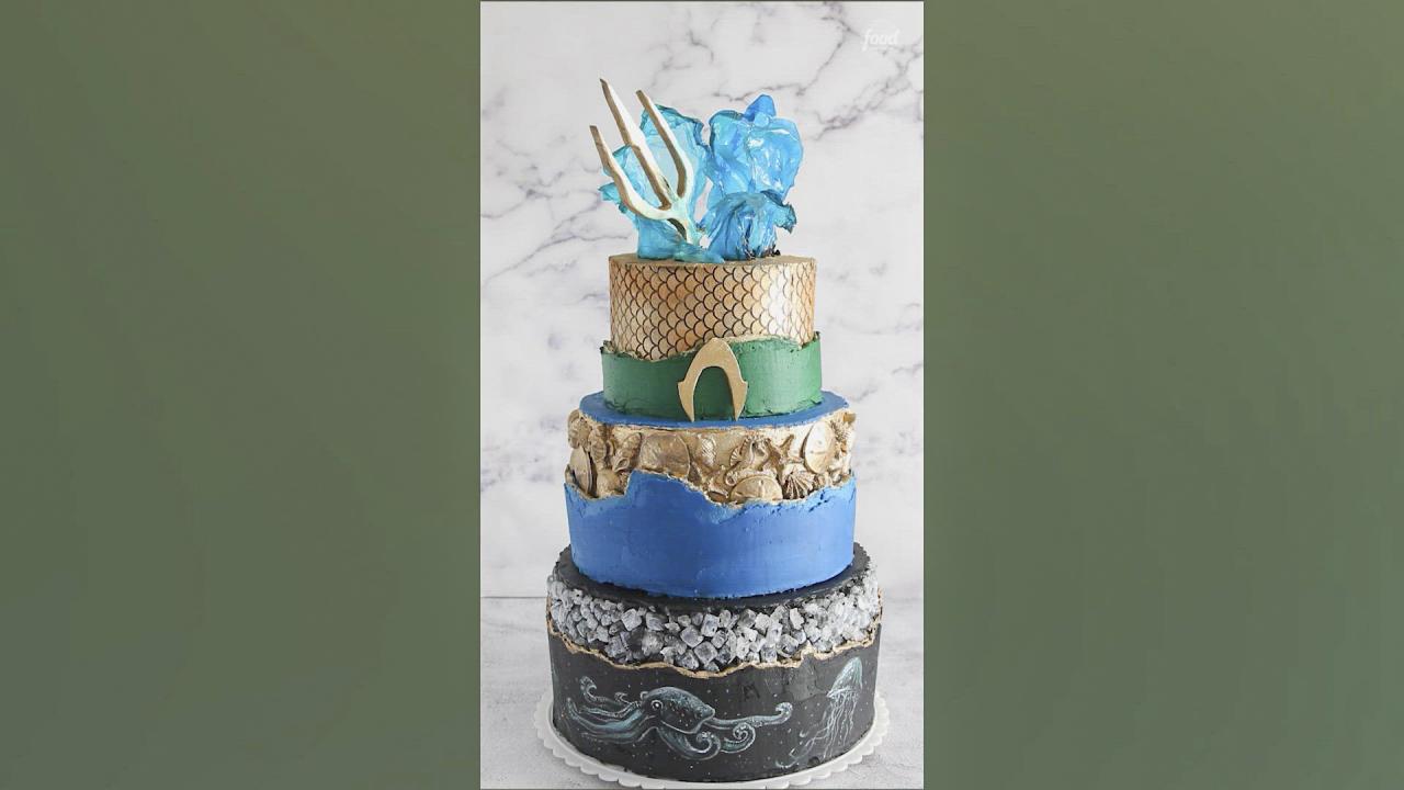 Aquaman and the Lost Kingdom Cake