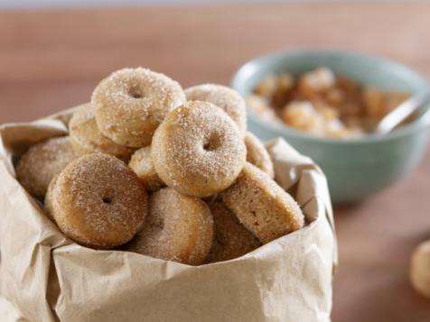 Mini Apple Cider Baked Donuts