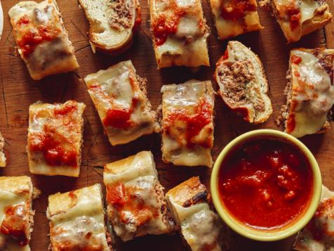 Garlic Bread Meatball Sub