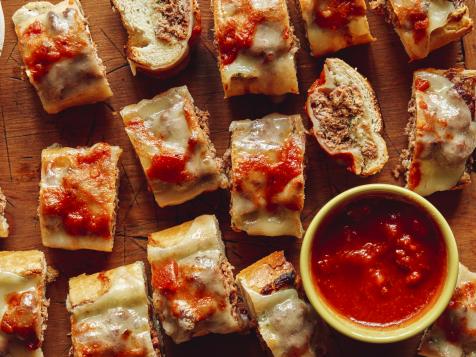 Garlic Bread Meatball Sub