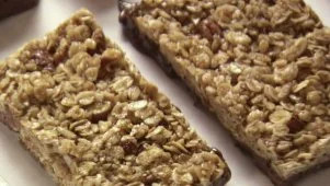 Chocolate-Dipped Granola Bars