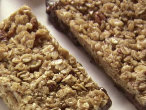Chocolate-Dipped Granola Bars