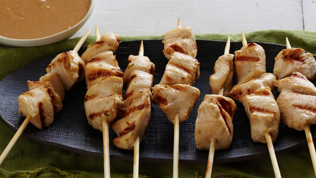 Ellie's Healthy Chicken Sate