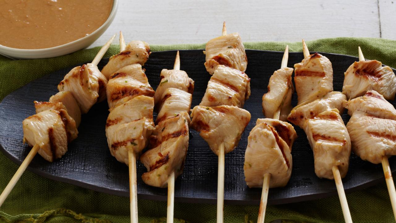 Ellie's Healthy Chicken Sate