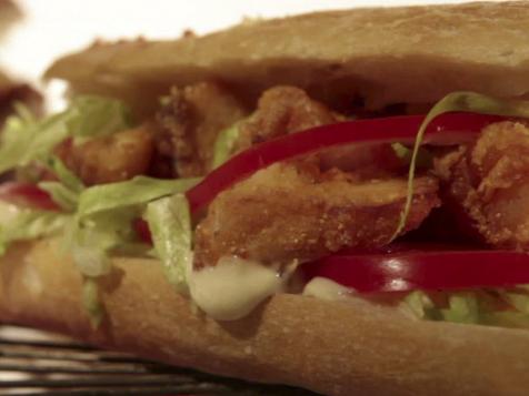 Shrimp and Fish Po' Boys