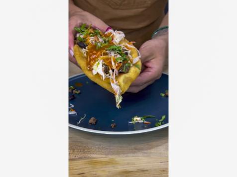 Venison Fry Bread Tacos