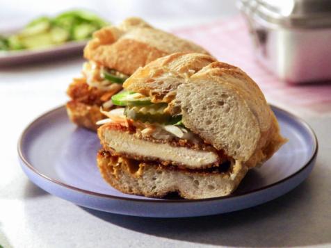 Fried Chicken Banh Mi Sandwiches