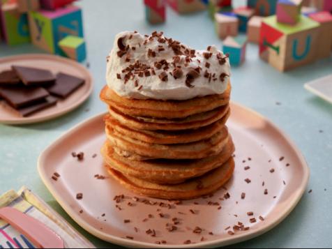 Chocolate Chunk Peanut Butter Pancakes