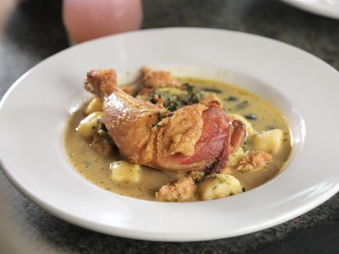 Roasted Chicken and Ricotta Gnudi