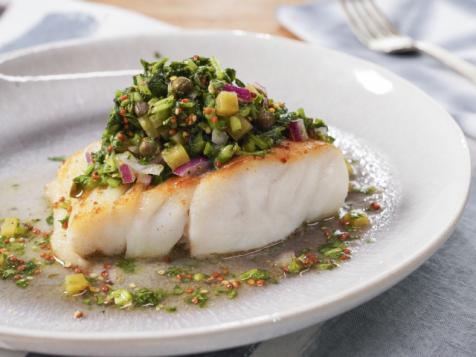 Fish with Salsa Verde