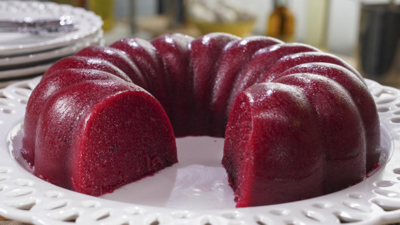 Vintage Cranberry Mold