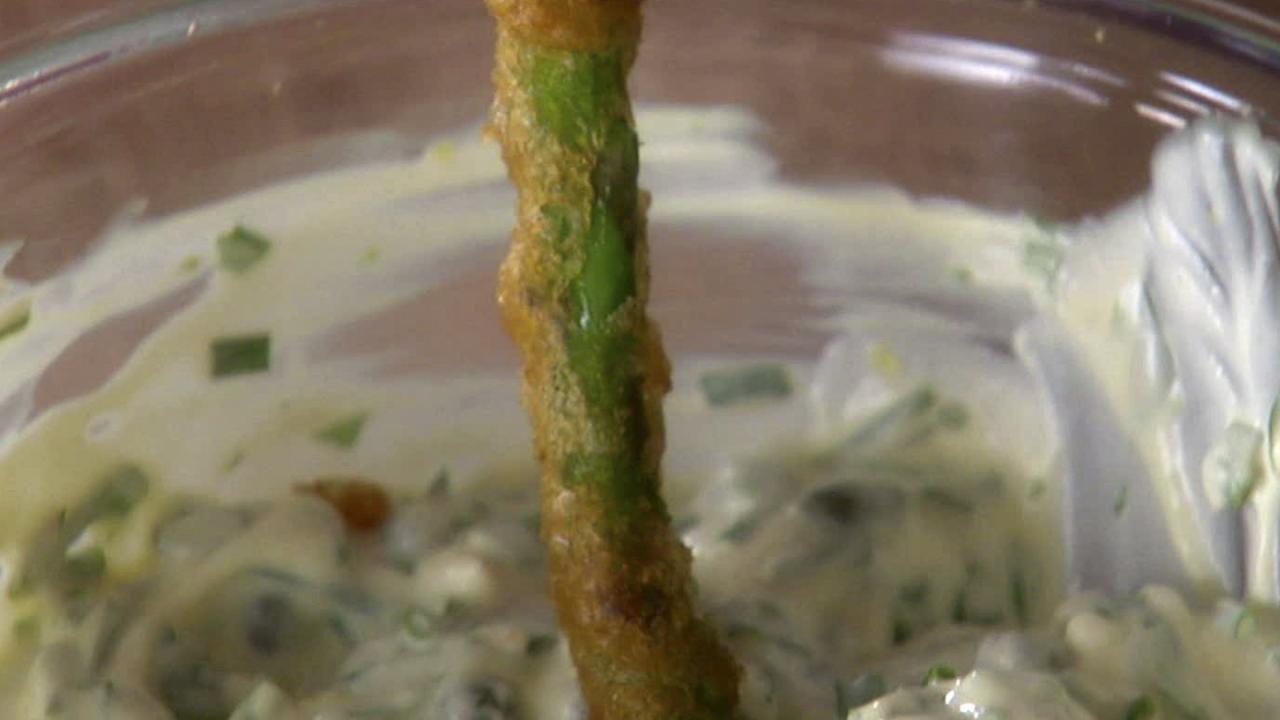 Beer-Battered Asparagus