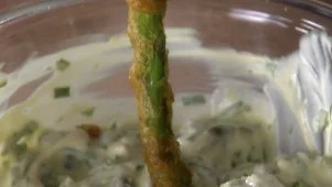 Beer-Battered Asparagus