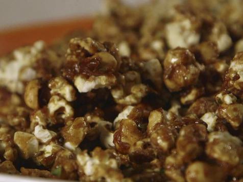 Coconut Curry Caramel Corn
