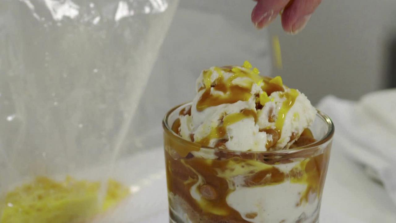 Butterscotch Ice Cream Trifle