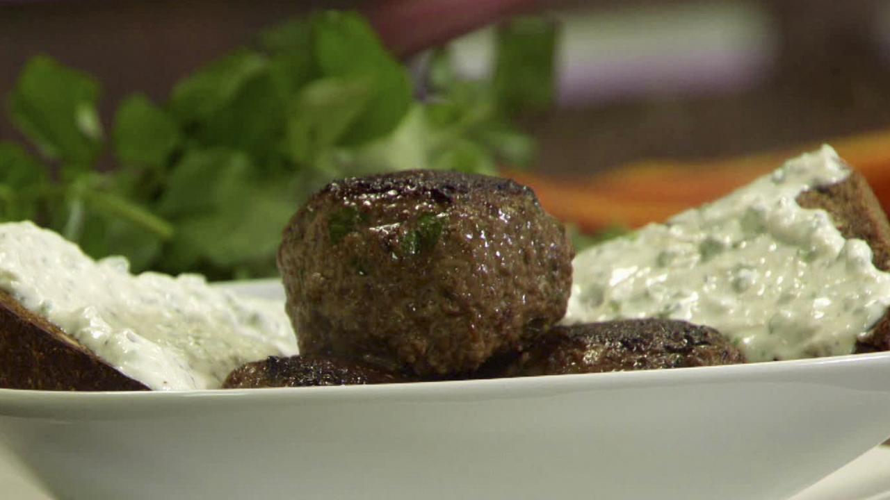 Beer-Braised Beef Meatballs