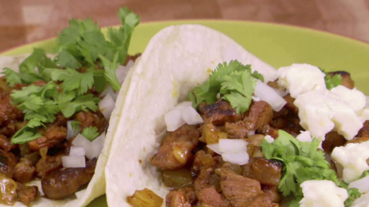 Horizontal Tacos al Pastor