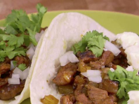 Horizontal Tacos al Pastor