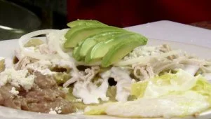 Chilaquiles in Green Sauce