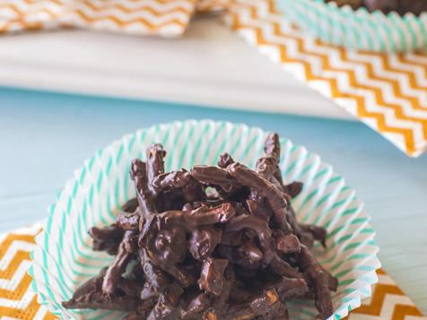 Chocolate Noodle Cookies