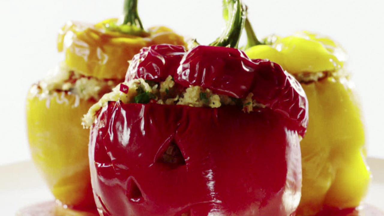 Ratatouille-Stuffed Peppers