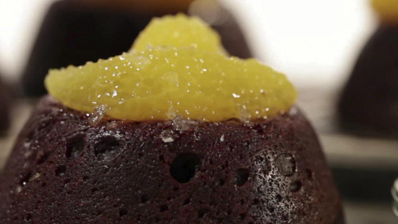 Orange Chocolate Lava Cakes