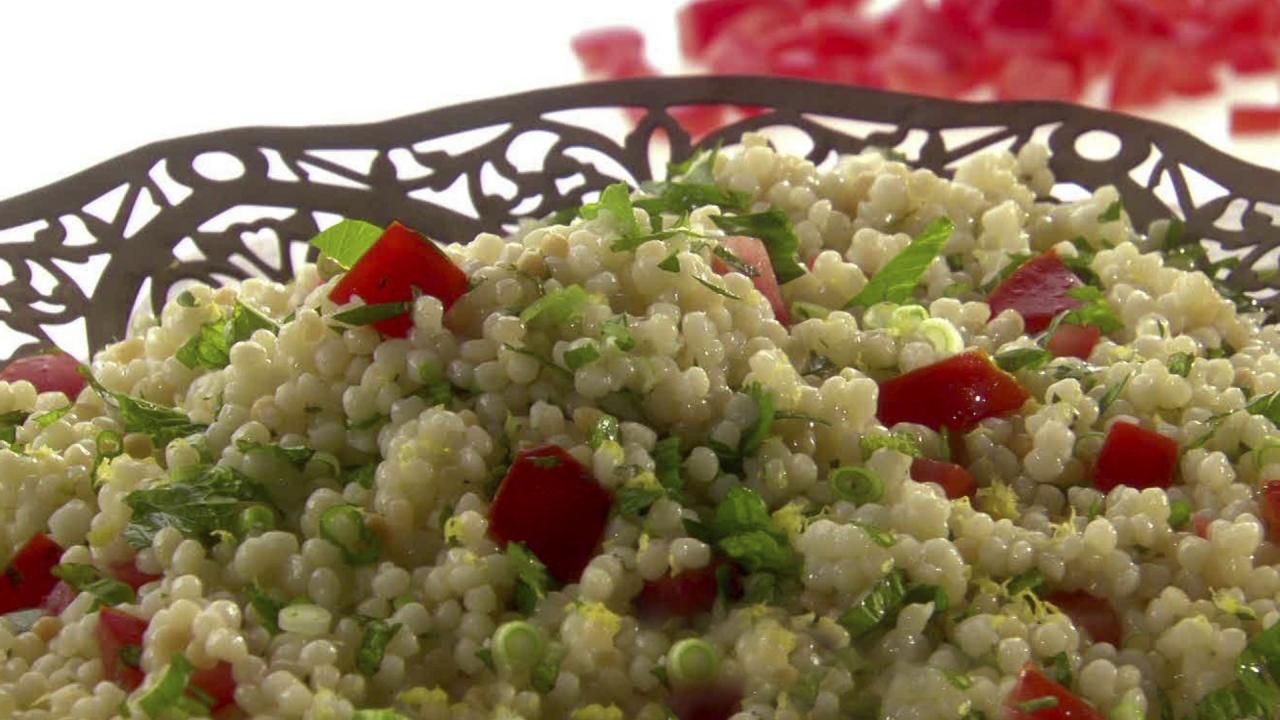 Israeli Couscous Tabouli