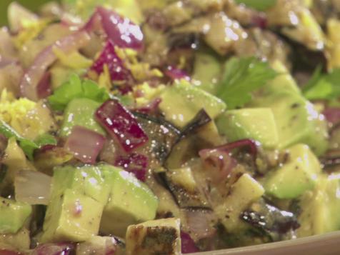 Bobby's Grilled Eggplant Salad