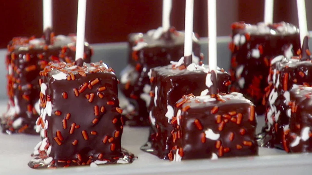 Chocolate-Orange Cake Pops