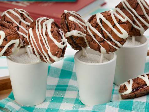 Chocolate-Cookie Lollipops