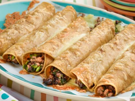 Turkey and Spinach Taquitos