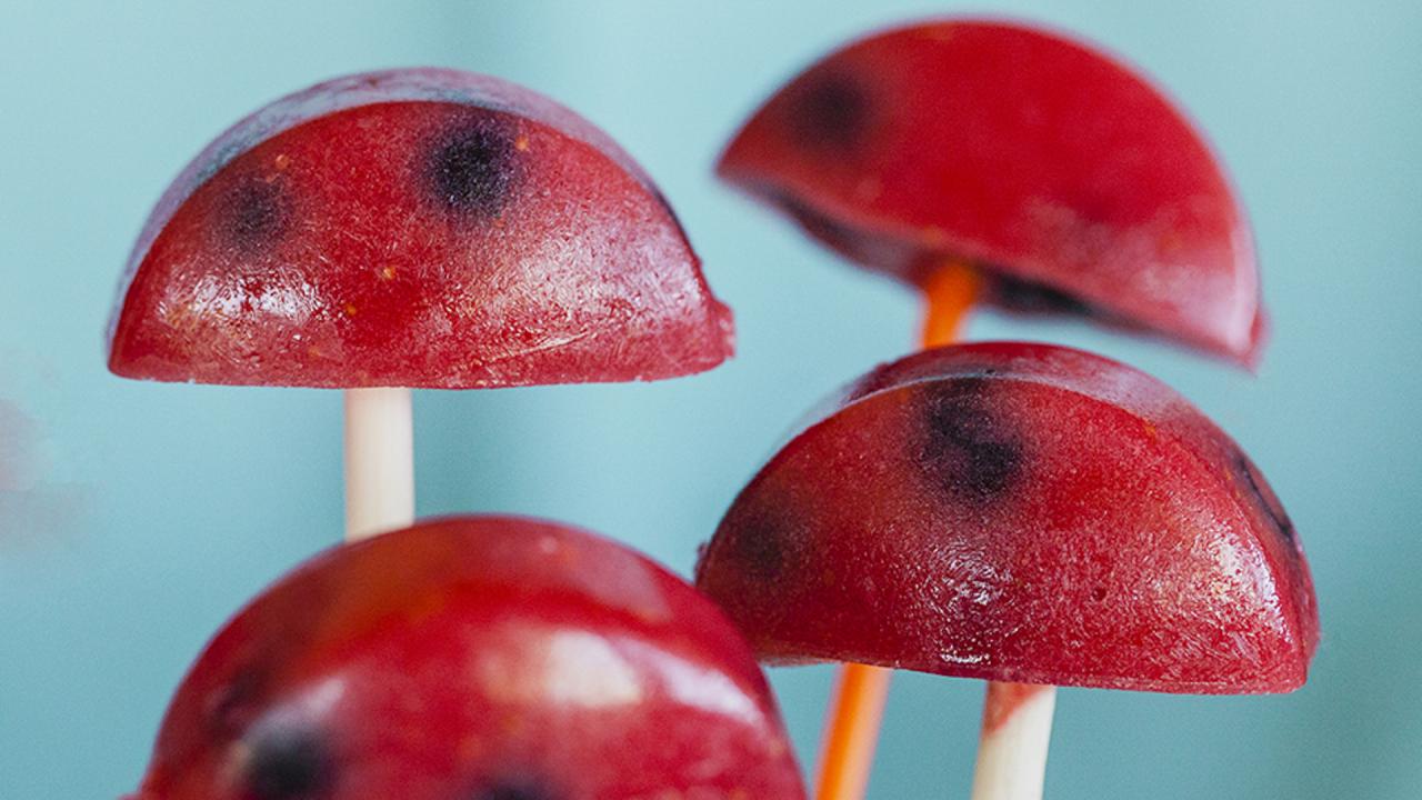 Giada's Ladybug Popsicles