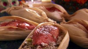 Marcela's Salmon in Corn Husks