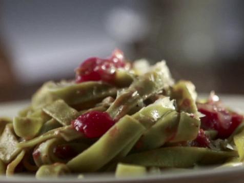Rachael's Spinach Tagliatelle