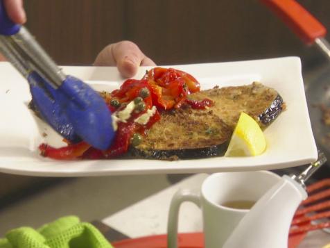 Vegetarian Eggplant Schnitzel