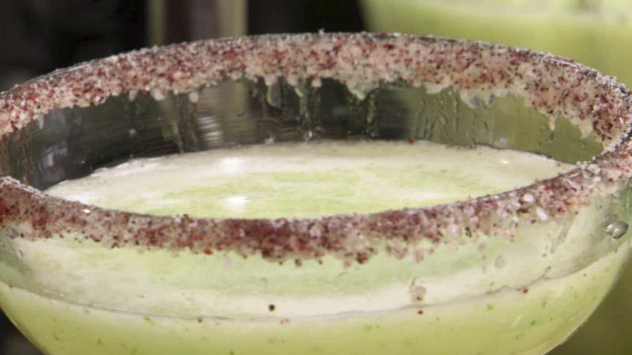 Seasonal Honeydew Margarita