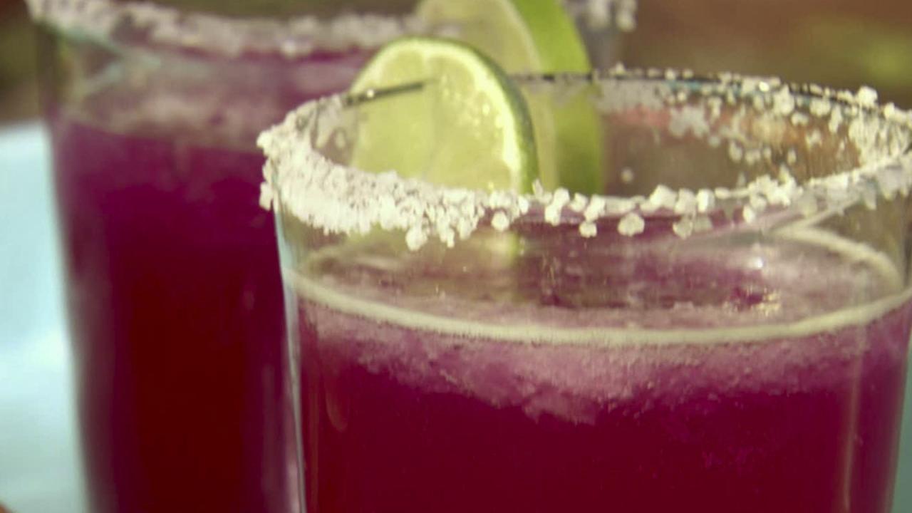 Frosty Cactus Pear Margarita
