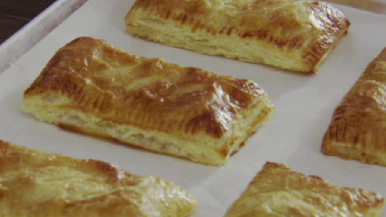 Almond-Pear-Cherry Pocket Pies