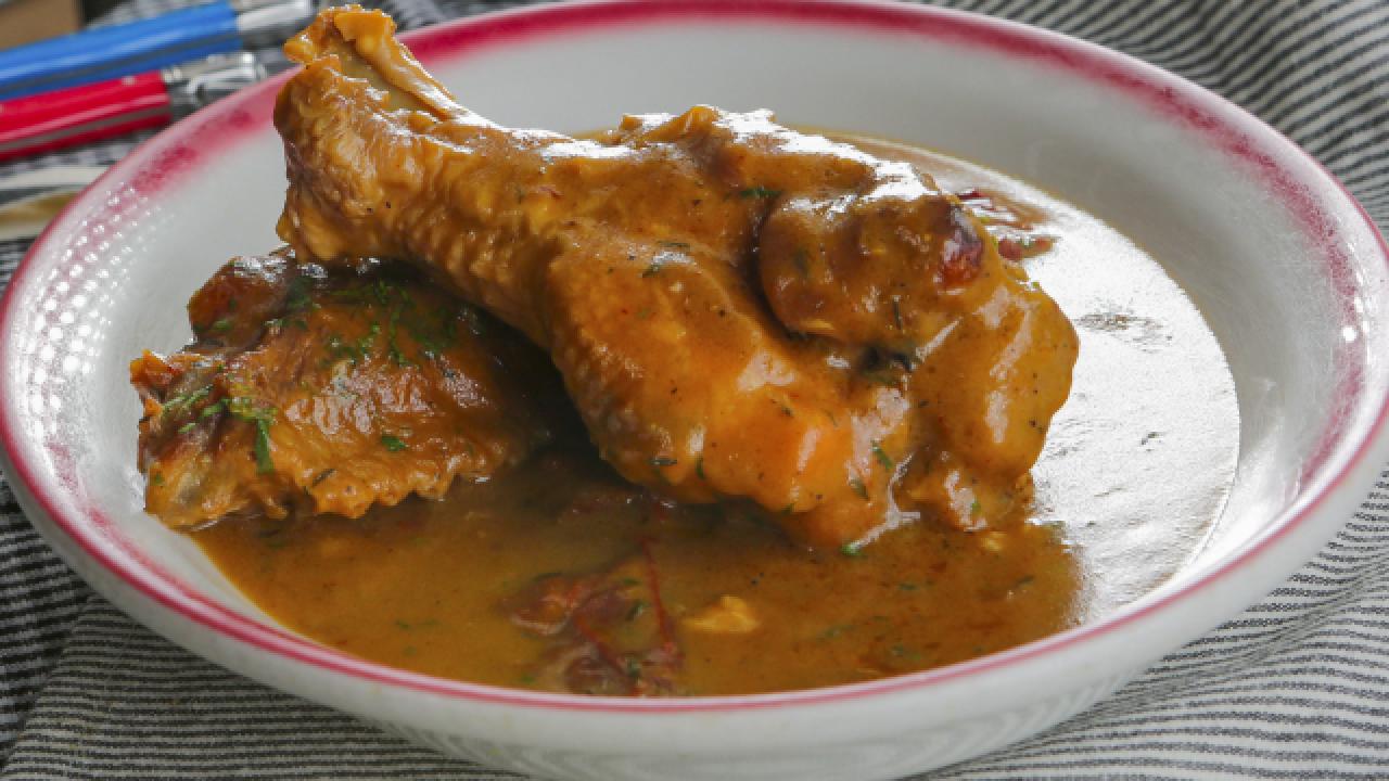 Smothered Turkey Wings