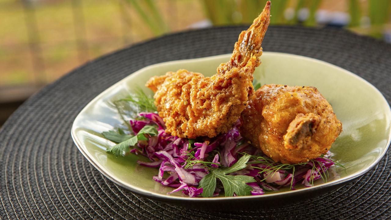 Yuzu Pepper Chicken Wings and Red Cabbage Fennel Slaw