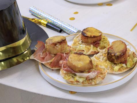 Scallops Benedict with Piri Piri Hollandaise
