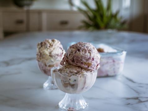 Blackberry Lemon Ice Cream