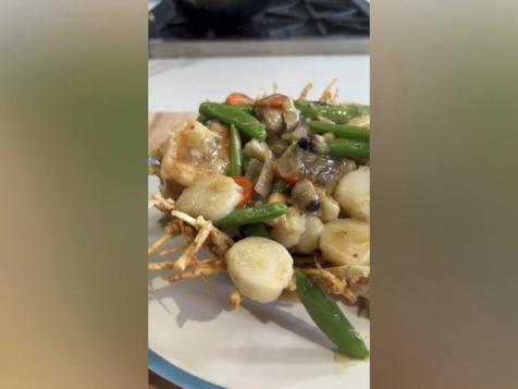 Seafood Bird's Nest