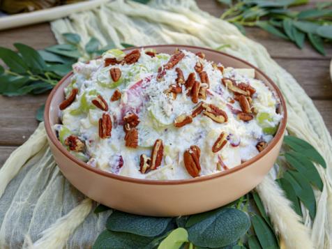 Apple and Grape Christmas Salad