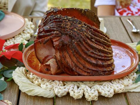 Roasted Ham with Salsa Macha