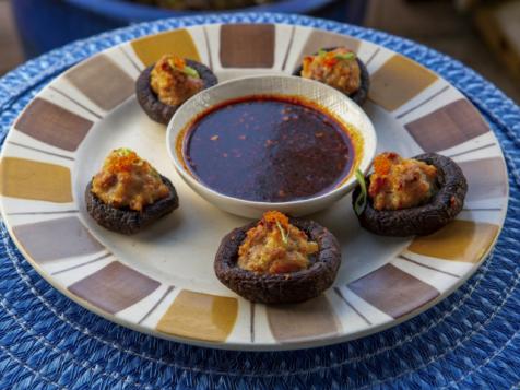 Shumai Stuffed Mushrooms