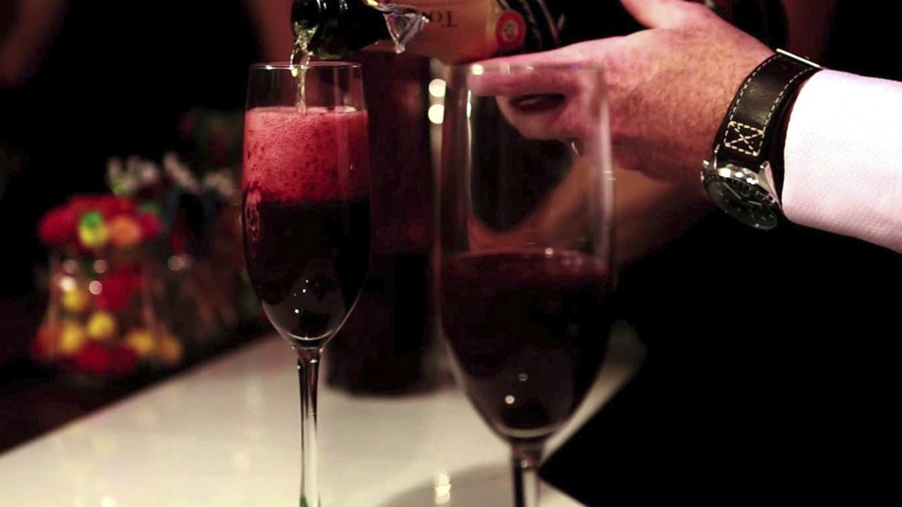 Flaming Cocoa and a Black Tie
