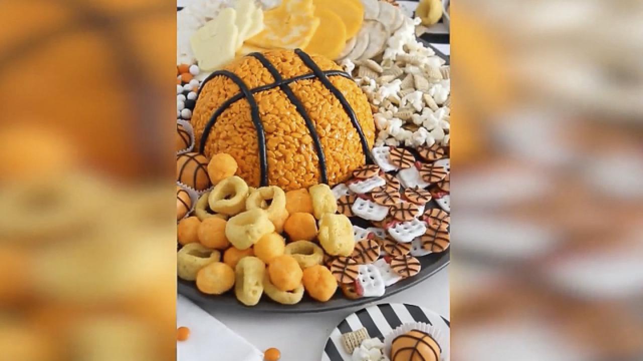 Basketball Snack Board