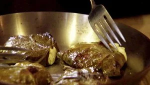 Goat Cheese in Grape Leaves