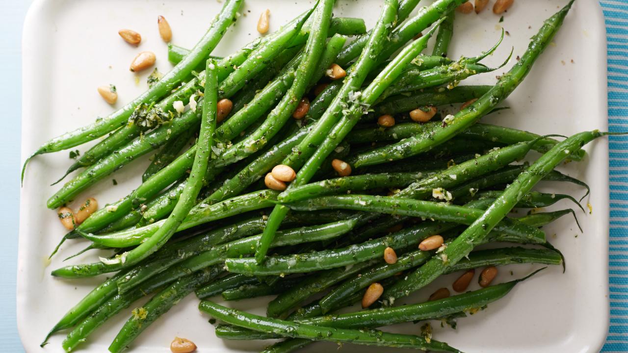 Ina's Green Beans Gremolata